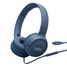 Гарнiтура JBL Tune 520C Blue (JBLT520CBLU)