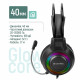 Гарнітура СolorWay GlowCore RGB Black (CW-HPG02BK)
