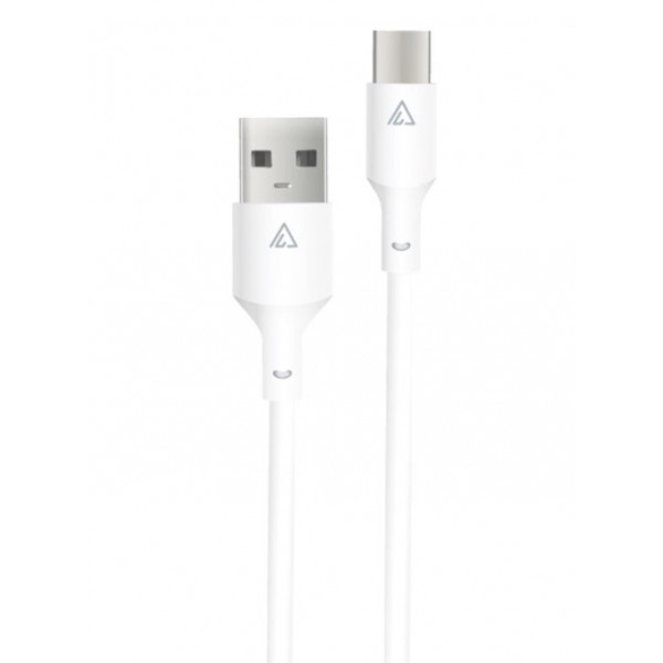 Кабель ACCLAB PwrX USB - USB Type-C (M/M), 30 W, 1.2 м, White (1283126559532)