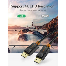 Кабель Cabletime DisplayPort - DisplayPort V 1.2 (M/M), 1 м Black (CD21H)
