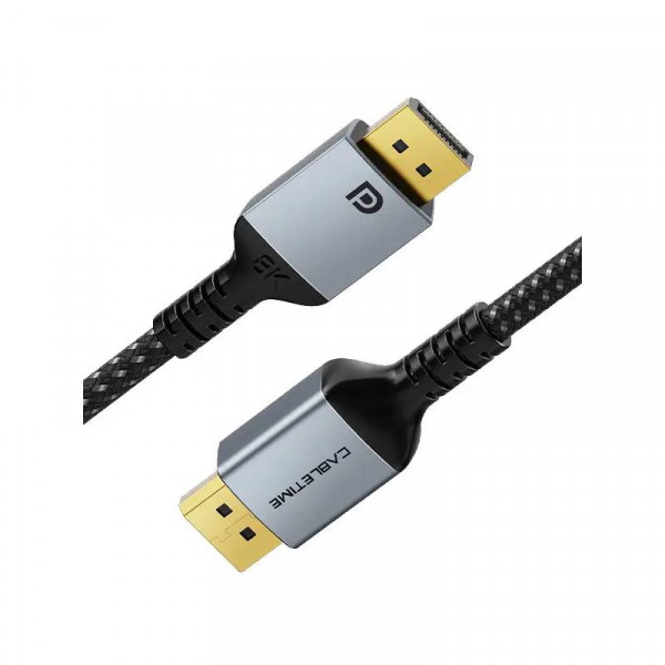 Кабель Cabletime DisplayPort - DisplayPort V 1.4 (M/M), 1 м Black (CD11H)