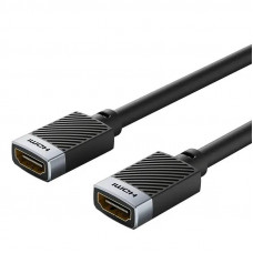 Кабель Cabletime HDMI-HDMI v2.0 (F/F), 4K, 2 м Black (CH26E)