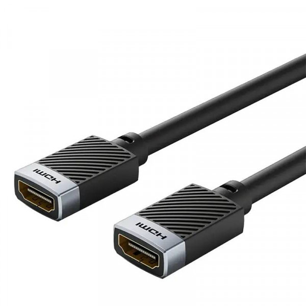 Кабель Cabletime HDMI-HDMI v2.0 (F/F), 4K, 2 м Black (CH26E)