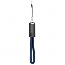 Кабель ColorWay USB - Lightning (M/M), 2.4 А, 0.22 м, Blue (CW-CBUL021-BL)