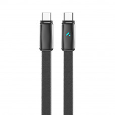 Кабель ColorWay USB Type-C - USB Type-C (M/M), ultra-thin, 5А, 1 м, Black (CW-CBPDCC100-BK)