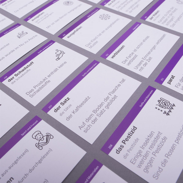 Картки для вивчення німецької мови English Student. Рівень С1-С2 - Високий