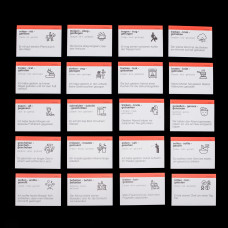 Картки для вивчення німецької мови English Student. Starke Verben - сильні дієслова