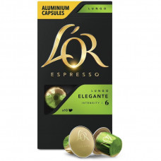 Кава в капсулах L`OR Lungo Elegante 10шт