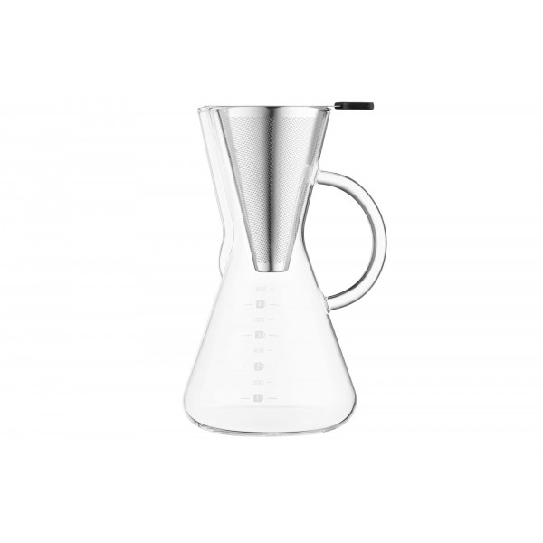 Кемекс для заварювання кави з фільтром ARDESTO Black Mars 600 мл (AR0706CM)