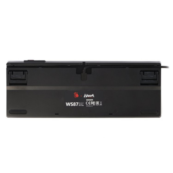 Клавіатура A4Tech Bloody WS87 RGB Naraka Black