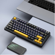 Клавіатура Aula F75 Wired Gasket Black (6978080504890)