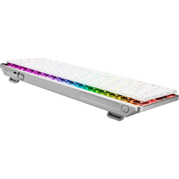 Клавіатура бездротова Asus ROG Falchion RGB WL BT White (90MP03EC-BKMA10)