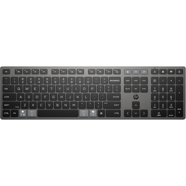 Клавіатура бездротова HP 720 Multi-Device Rechargeable Black (9T5B1AA)