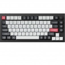 Клавіатура бездротова Keychron Q1 HE Magnetic Switch Black RGB (Q1H-M1-UA)