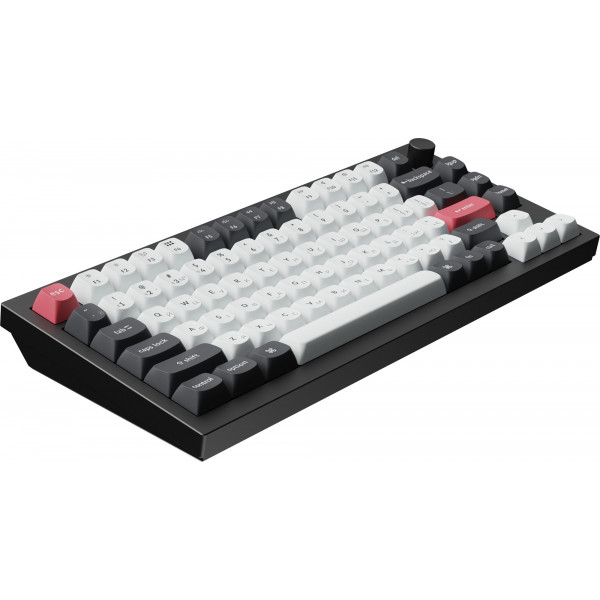 Клавіатура бездротова Keychron Q1 HE Magnetic Switch Black RGB (Q1H-M1-UA)