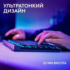 Клавiатура бездротова Logitech G515 Lightspeed TKL Wireless Black (920-014075)