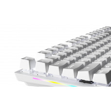 Клавіатура GamePro Genesis Joker MK124W Outemu Red Swithes USB White