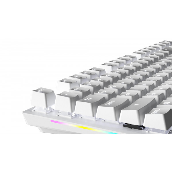 Клавіатура GamePro Genesis Joker MK124W Outemu Red Swithes USB White