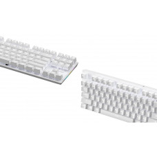 Клавіатура GamePro Genesis Joker MK124W Outemu Red Swithes USB White