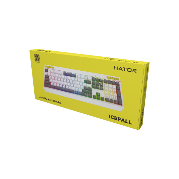 Клавіатура Hator Icefall White (HTK405UA)