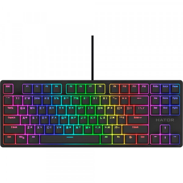 Клавіатура Hator Rockfall 2 Mecha TKL Orange Black (HTK-520)
