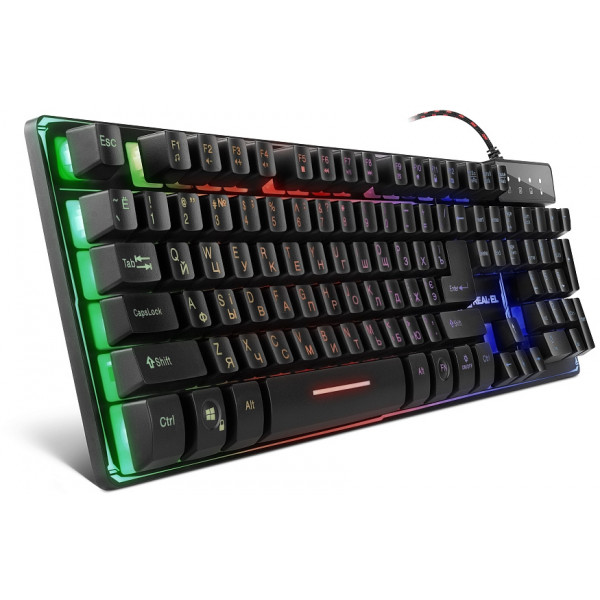 Клавіатура REAL-EL Gaming 8700 Black