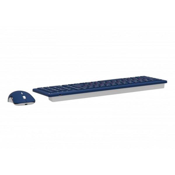 Комплект (клавіатура, миша) Maxxter KMS-WCM-01BL-UA Dark Blue