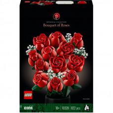 Конструктор LEGO Icons Букет троянд (10328)
