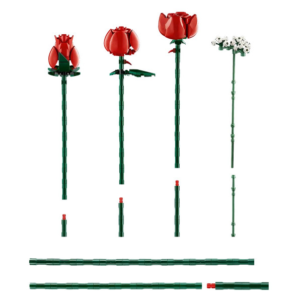 Конструктор LEGO Icons Букет троянд (10328)