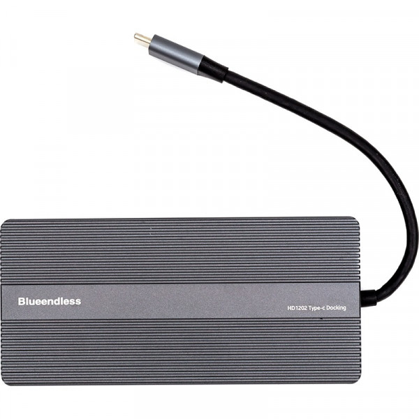 Концентратор USB Type-C Blueendless Space Grey (CA913886)