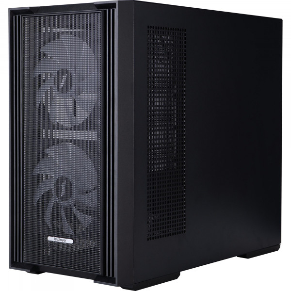 Корпус 1stPlayer AU6-BK-2FA7-14-2FA7R-1FA7 Black