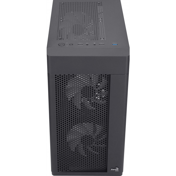 Корпус AeroCool Hexform-G-BK-v2 (ACCS-PV38033.11) Black без БЖ