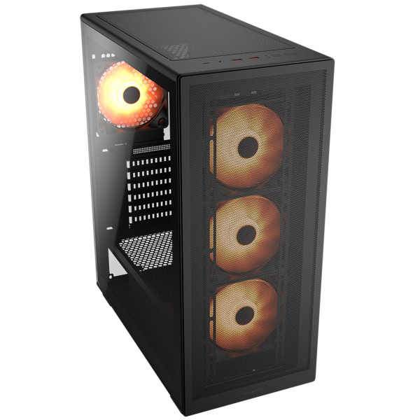 Корпус Cougar MX220 RGB Black без БЖ