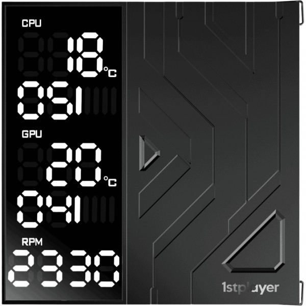 Кулер процесорний 1stPlayer FB12DS-7 Black