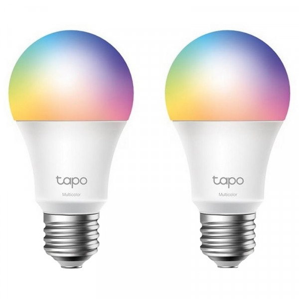 Лампа розумна TP-Link Tapo L530E 8.7W 2500К-6500К E27 2 шт.