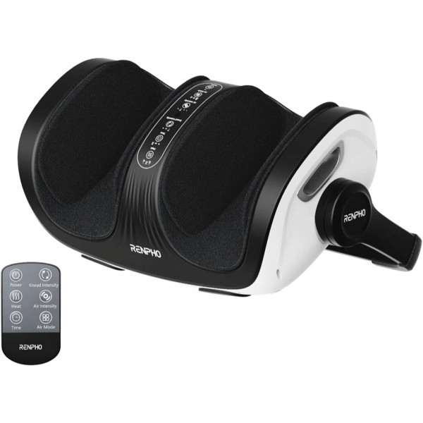 Масажер для ніг RENPHO 2-in-1 Foot and Calf Massager White (R-D001R-WH)