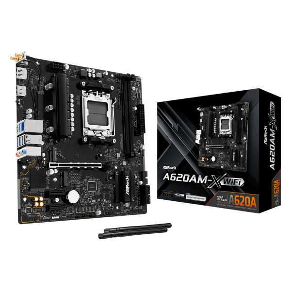 Материнська плата ASRock A620AM-X WiFi Socket AM5