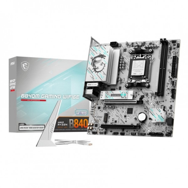 Материнська плата MSI B840M Gaming Plus WiFi6E Socket AM5