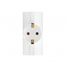 Мережевий адаптер 2E 3xТип F, 16A, білий (2E-AD0103WH)