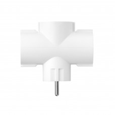 Мережевий адаптер 2E 3xТип F, 16A, білий (2E-AD0103WH)