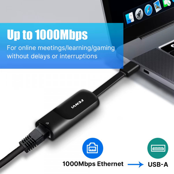 Мережевий адаптер Fenvi USB 3.0 - LAN RJ45