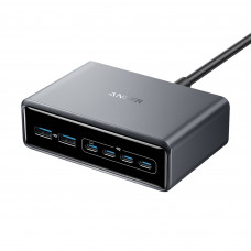 Мережевий зарядний пристрій Anker PowerPort GaNPrime 200W 4xUSB Type-C, 2xUSB Type-A Black (A2683341)
