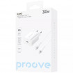 Мережевий зарядний пристрій Proove Rapid 30W White (WCRP30012202) + кабель USB Type-C