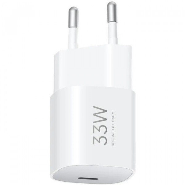 Мережевий зарядний пристрій Xiaomi 33W Nano Type-C White (BHR087LEU)