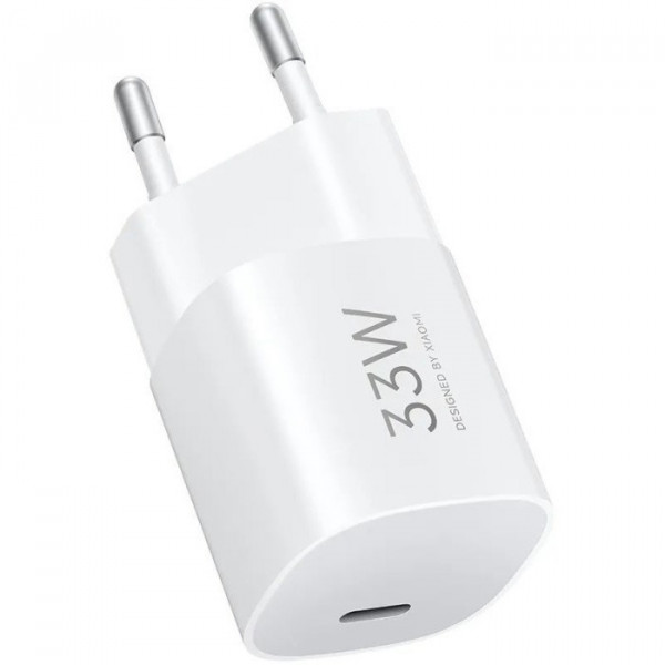 Мережевий зарядний пристрій Xiaomi 33W Nano Type-C White (BHR087LEU)