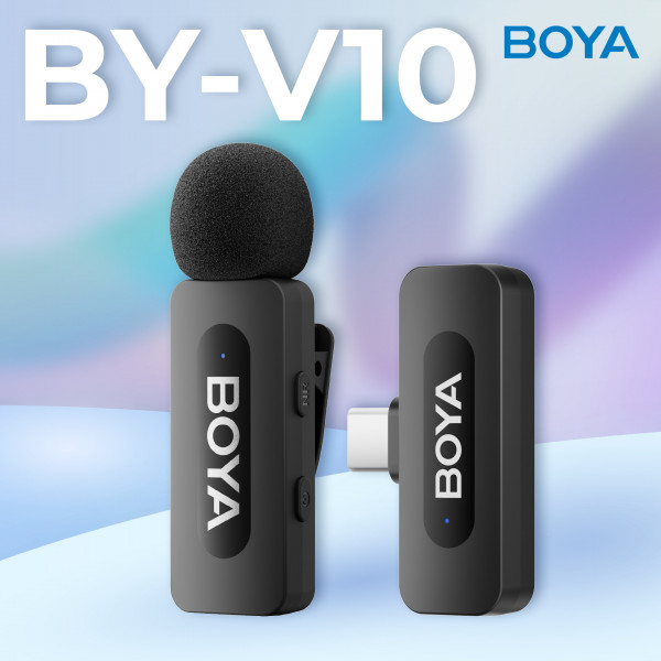 Мікрофон BOYA BY-V10 Type-C Black