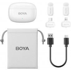 Мікрофон BOYA mini-13 Type-C/Lightning White