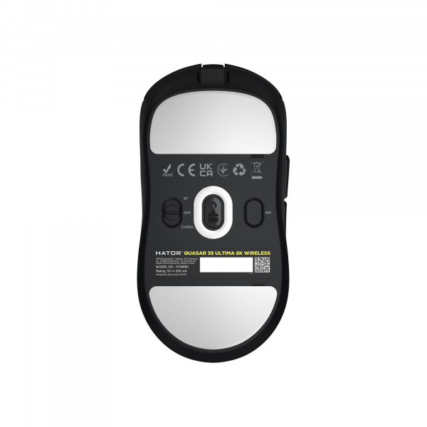 Миша бездротова Hator Quasar 3S Ultima 8K Wireless Black (HTM660)