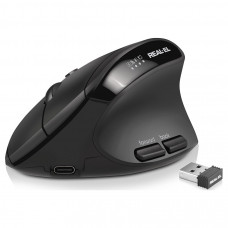 Миша бездротова REAL-EL RM-490W Black