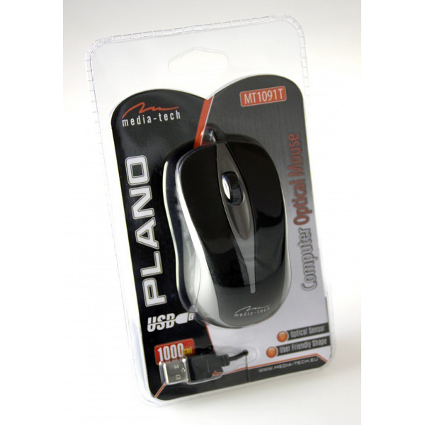 Миша Media-Tech Plano Titanium (MT1091T)